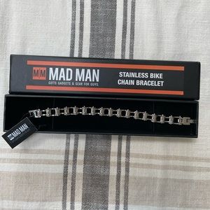Mad man bike chain bracelet